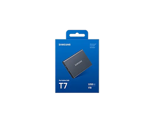 Samsung T7 USB 3.2 1 To Gris
