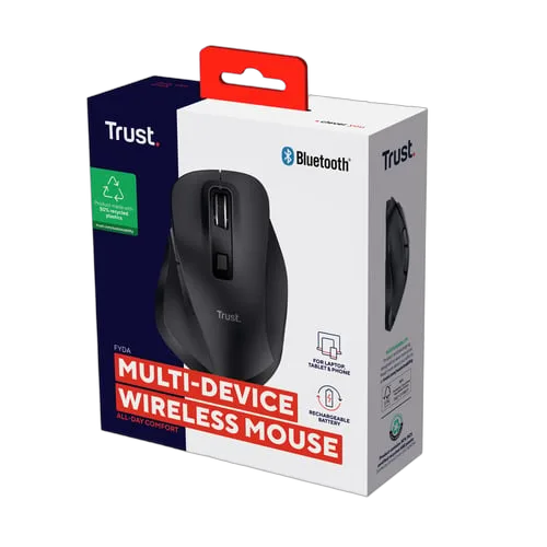 Trust Fyda Bluetooth - Sans-Fil - Noir, vue 7