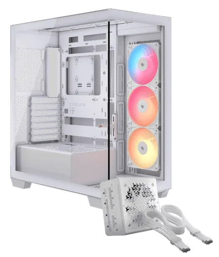 Corsair 3500X RS-R ARGB Blanc + RM1000e Blanc
