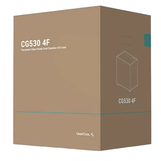 Deepcool CG530 4F Noir - MT/Sans Alim/ATX