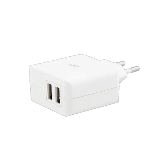T'nB Chargeur secteur 24W - 2 ports - Blanc, vue 1