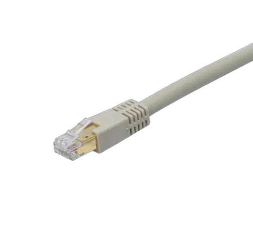 Câble RJ45 CAT 8.1 S/FTP LSOH gris - 2 m