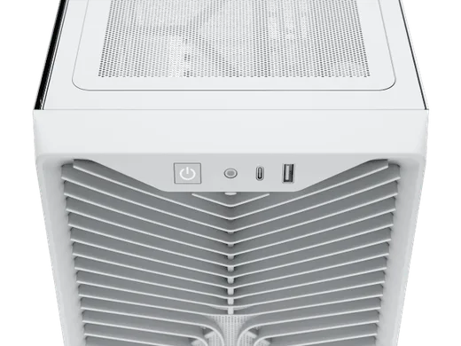 Corsair 3200D RS Blanc - MT/Sans Alim/ATX, vue 8