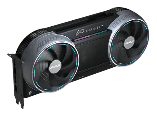 Gigabyte AORUS GeForce RTX 5090 INFINITY 32G, vue 9