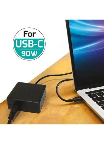 Port Alimentation secteur 90W - USB-C - Noir, vue 4