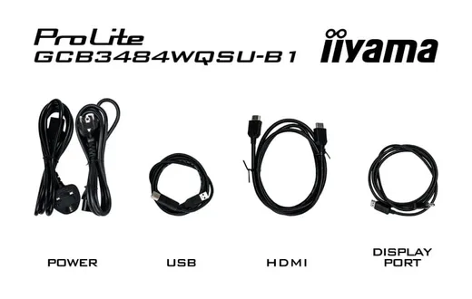 Iiyama G-MASTER GCB3484WQSU-B1 - 34" CURVE UWQHD 180Hz VA 0.4ms HDR FreeSync Premium, vue 3