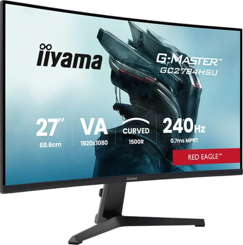 Iiyama G-Master GC2784HSU-B1 - 27" CURVE FHD 240Hz VA 0,7ms HDR10 FreeSync Premium