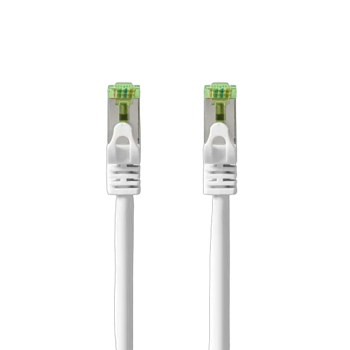 Nedis Câble RJ45 CAT7 S/FTP - male/male - 10m - Blanc, vue 1