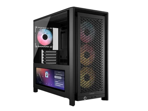 Corsair FRAME 4000D LCD RS ARGB Noir - MT/Sans Alim/E-ATX