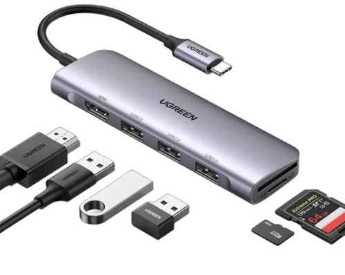 UGREEN Station d'accueil USB-C - 6 ports, vue 4