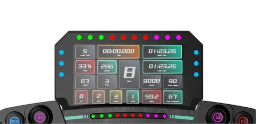 Moza Racing CM2 HD Racing Dash