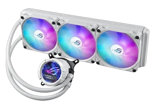 Asus ROG STRIX LC III 360 ARGB LCD - 360mm - Blanc
