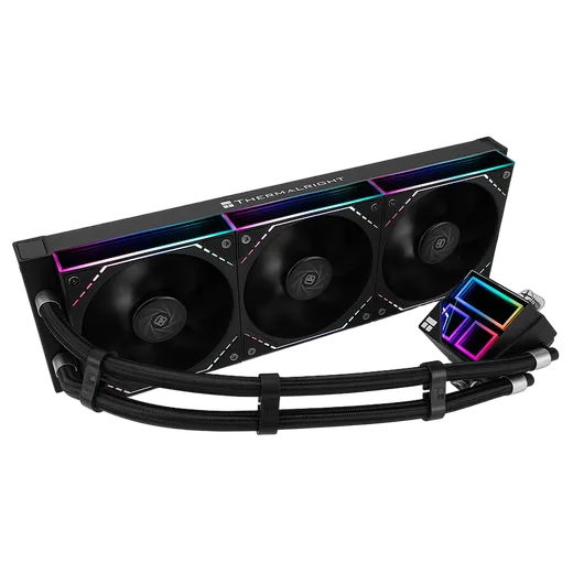 Thermalright Frozen Infinity 360 ARGB - 360mm - Noir, vue 3