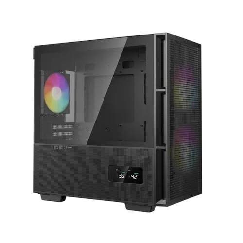 Deepcool CH360 DIGITAL Noir - GT/Sans Alim/Micro-ATX