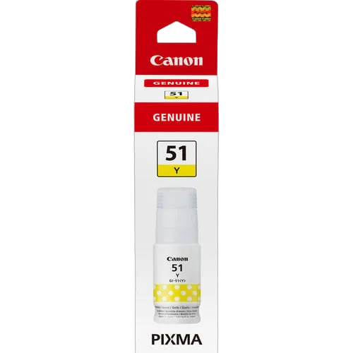 Canon Bouteille d'encre Jaune GI-51 Y