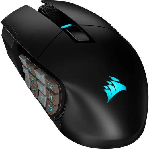 Corsair Scimitar Elite - Sans-Fil - RGB - Noir, vue 11