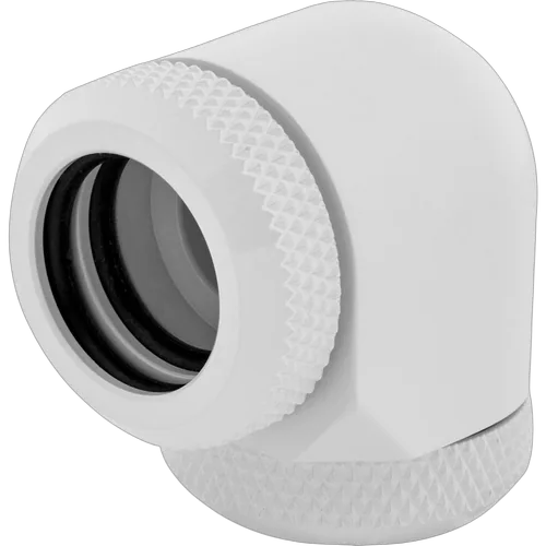 Corsair Fittings 90° Hydro X XF Hardline - 14mm Blanc (x2)