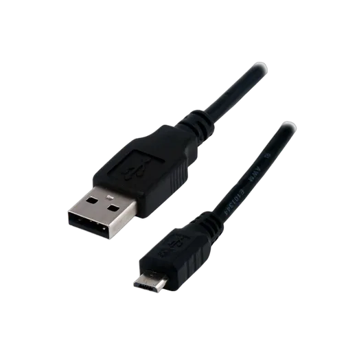 Câble USB-A 2.0 OTG vers micro USB B mâle/mâle-1m