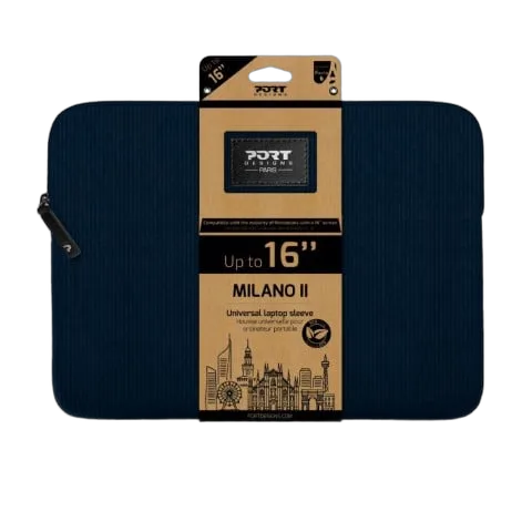 Port Housse Milano II Eco Sleeve - 16" - Bleu, vue 3