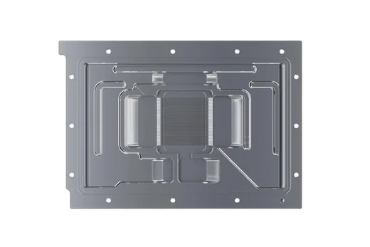 Alphacool Eisblock Aurora Acryl RTX4080 AMP Trinity + BackP, vue 5