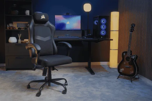 Corsair TC80 - Tissu - Noir