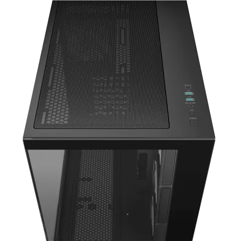 Deepcool CG530 4F Noir - MT/Sans Alim/ATX + MYSTIQUE 360 ARGB - Noir - 360mm, vue 9