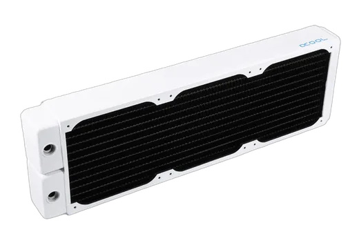 Alphacool Radiateur 360mm Blanc - HPE-45 Full Cuivre