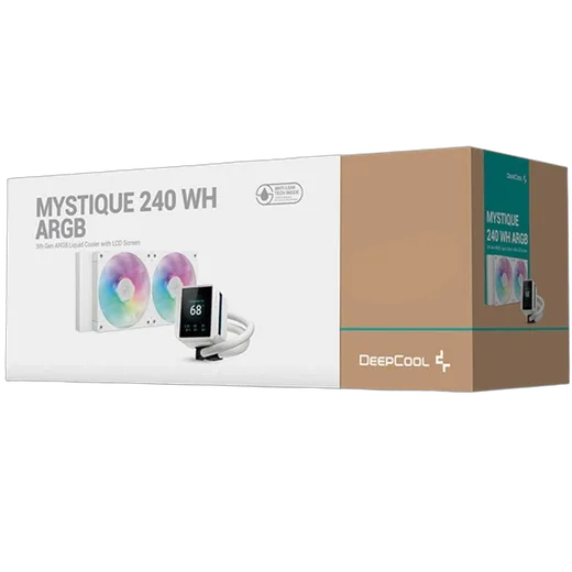 Deepcool MYSTIQUE 240 ARGB - Blanc, vue 6