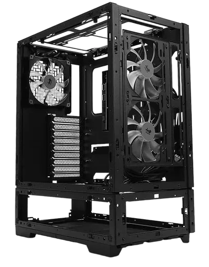 In Win MODFREE Base ARGB Noir - GT/Sans Alim/E-ATX, vue 7