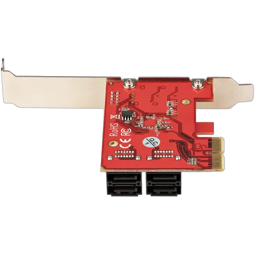 StarTech PCI-E - 4 Ports SATA - 4P6G-PCIE-SATA-CARD, vue 5