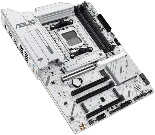 Asus X870 MAX GAMING WIFI7 W, vue 7