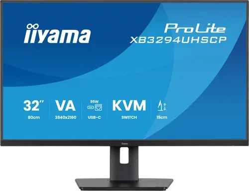 Iiyama Prolite XB3294UHSCP-B1 - 31,5" 4K 60Hz VA 2ms Pivot Adaptive Sync FreeSync