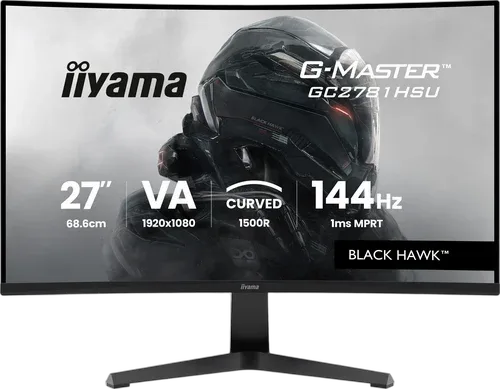 Iiyama G-Master GC2781HSU-B1 - 27" CURVE FHD 144Hz VA 1ms FreeSync