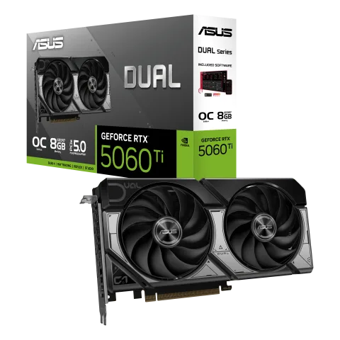Dual GeForce RTX 5060 Ti 8GB GDDR7 OC Edition