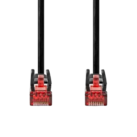 Nedis Câble RJ45 Cat6 U/UTP - 2m - Noir