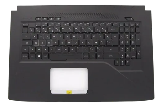 Asus Clavier noir rétroéclairé série ROG Strix Scar Edition
