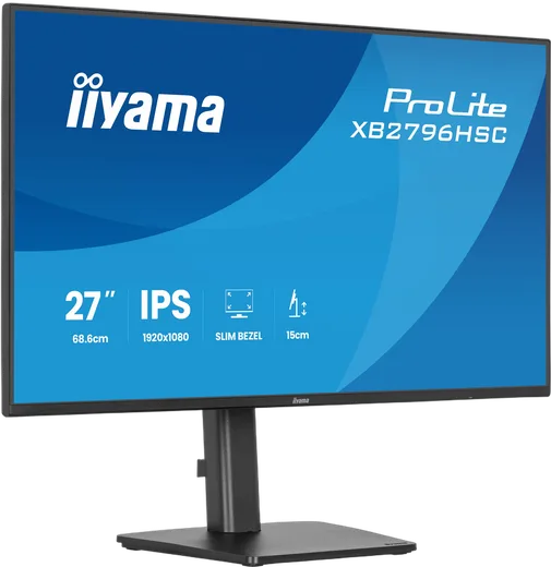 Iiyama Prolite XB2796HSC-B1 - 27" FHD 144Hz IPS Pivot USB-C PD 65W