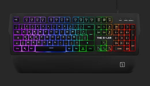 The G-LAB Keyz Palladium - Mécanique - Filaire - RGB - Noir, vue 4