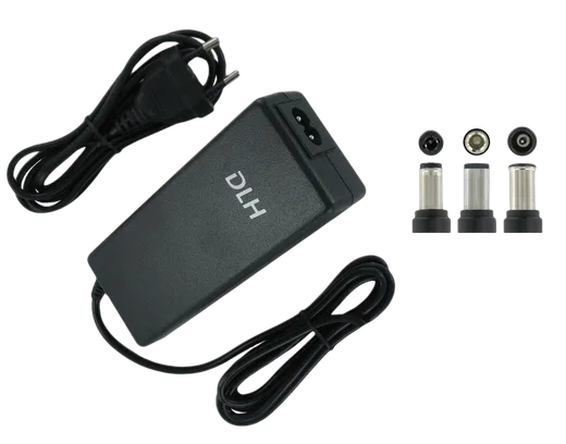 DLH Energy Adaptateur secteur Universel 90W - 3 embouts