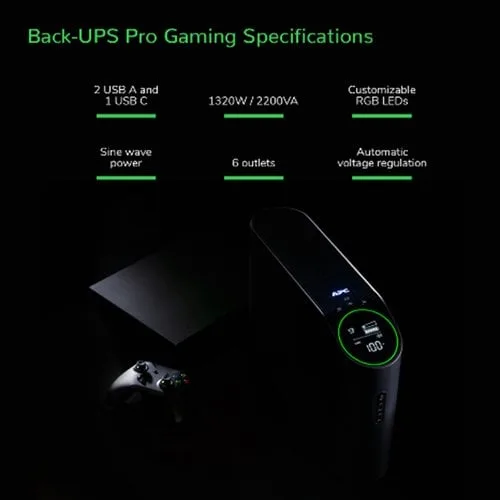 APC Back-UPS Pro Gaming 2200VA/1320W, vue 11