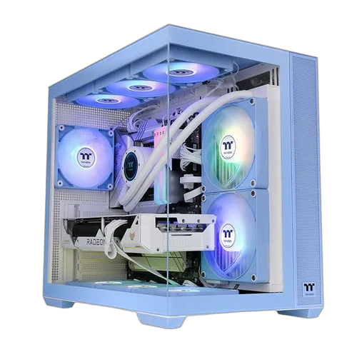 Thermaltake View 380 TG ARGB Hydrangea Blue - MT/Sans Alim/ATX
