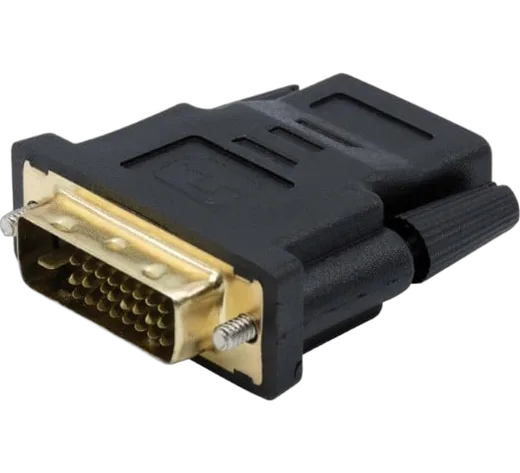 Adaptateur HDMI vers DVI 24+1 femelle/mâle - Noir