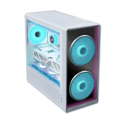 Lian-Li LANCOOL 217 INF Blanc - MT/Sans Alim/SSI EEB, vue 2