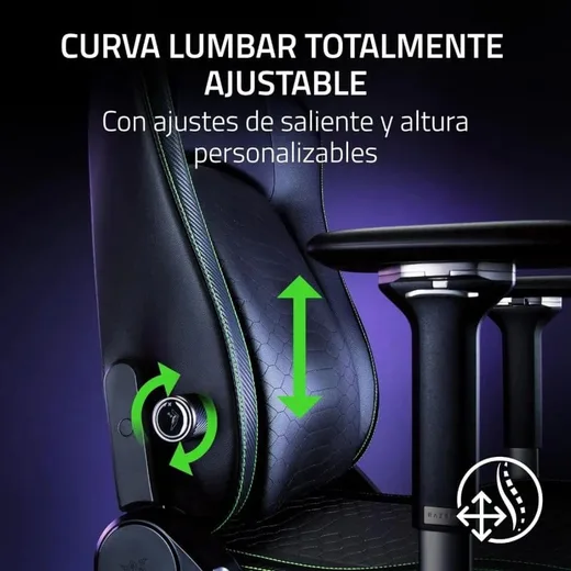 Razer Iskur V2 NewGen - Quartz, vue 5