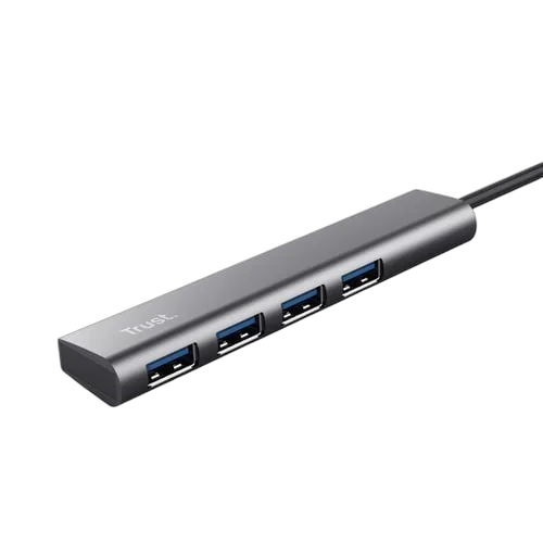 Trust HALYX - USB-C USB 3.2 - 4 ports USB-A, vue 2