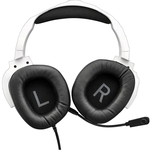 The G-LAB Korp Radium - Blanc/Filaire/Stereo, vue 5