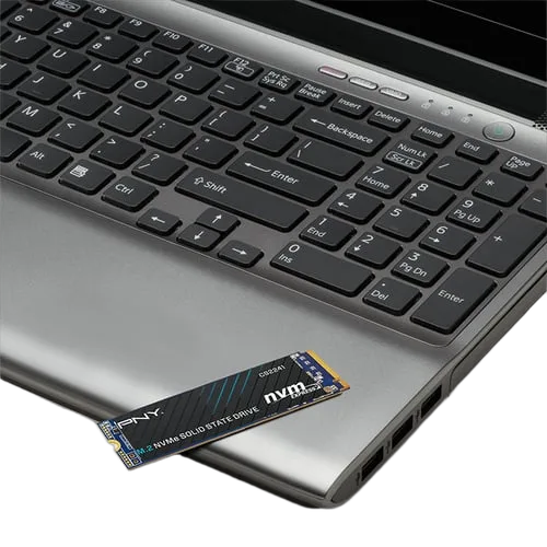 PNY 500 Go NVMe Gen4 M.2 - CS2241, vue 4