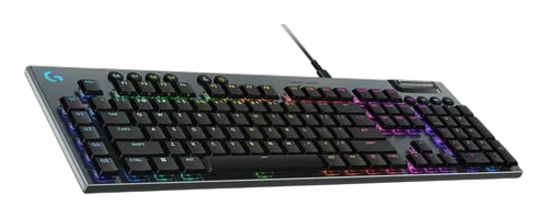 Logitech G915 X Tactile - Mécanique - Sans-Fil - RGB - Noir