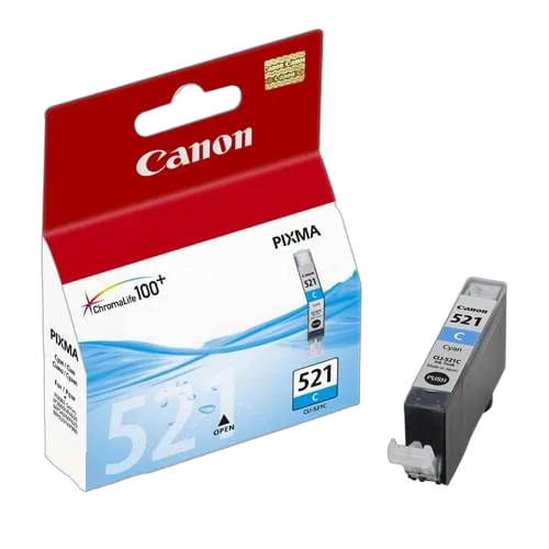 Canon Cartouche CLI-521C Cyan, vue 1