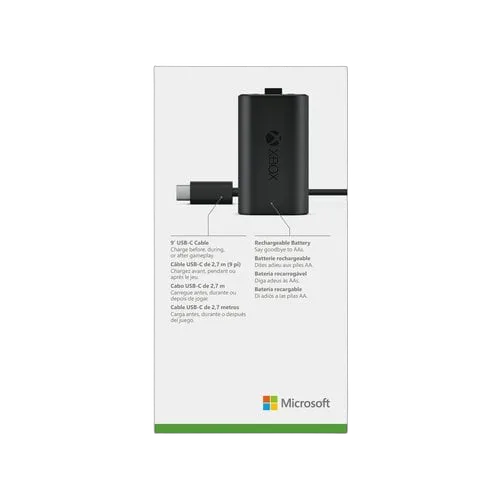Microsoft Xbox Play & Charge Kit + Câble USB-C, vue 6